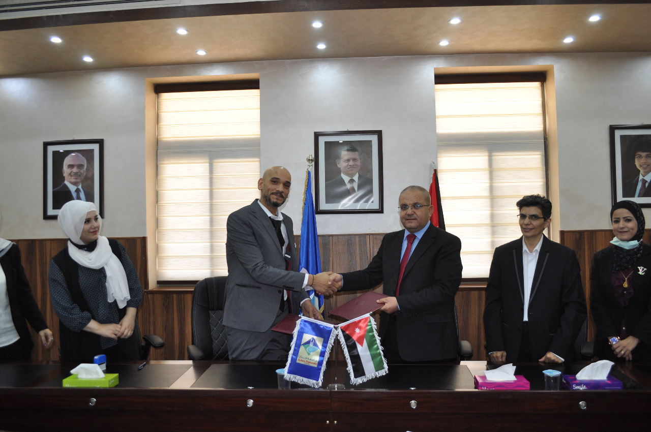 جامعة جدارا توقع مذكرة تفاهم مع مركز أجوان الدولي للتدريب والتطوير 