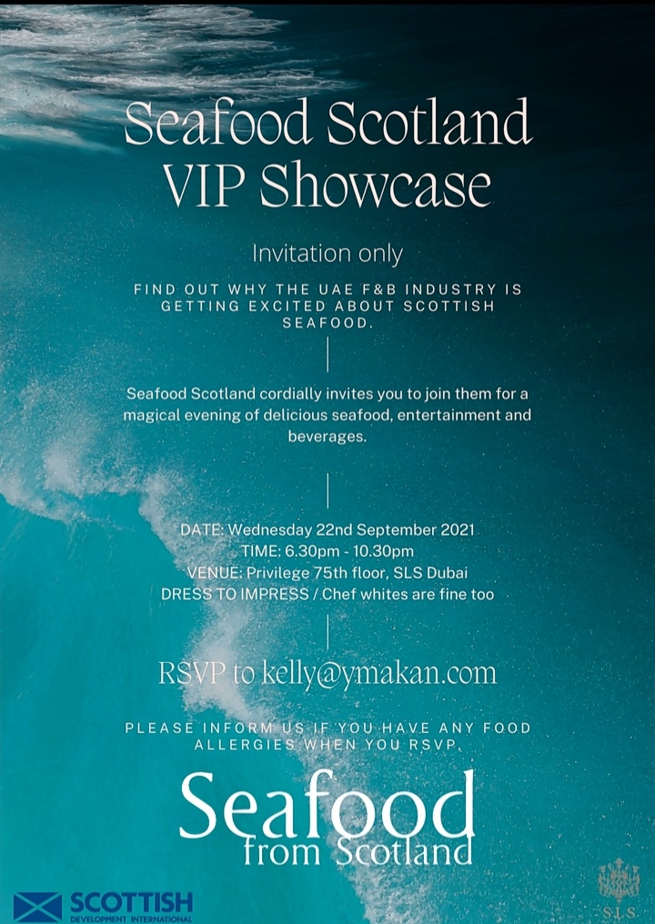 سيفود فروم سكوتلاند تصدّر أجود المأكولات البحرية في العالم  إلى الإمارات العربيّة المتّحدة