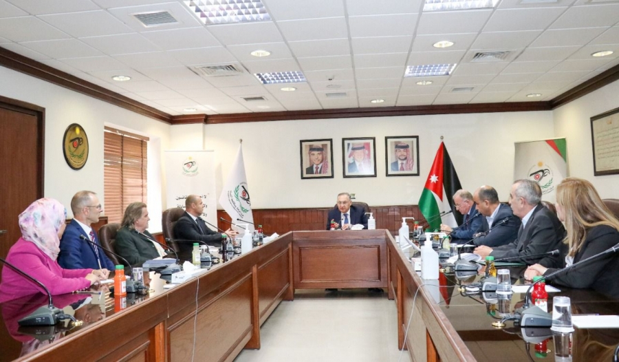 حجازي يبدي ارتياحه لمراحل تنفيذ  مشروع التوأمة مع الجانب الأوروبي