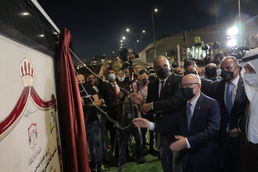 رئيس الوزراء يفتتح مشروع تقاطع مرج الحمام .. عرض توضيحي