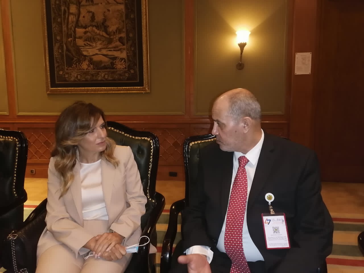  الشمالي يعقد لقاءات ثنائية مع وزراء العمل العرب في القاهرة