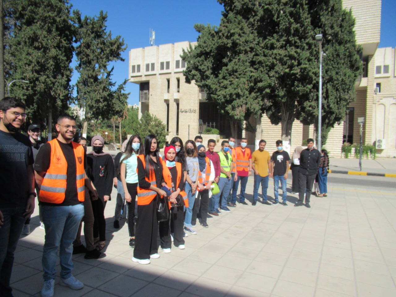 مركز تنمية وخدمة المجتمع في الجامعة الأردنية ينظم حملات تحضيرية لاستقبال الطلبة الجدد وعودة التعليم الوجاهي