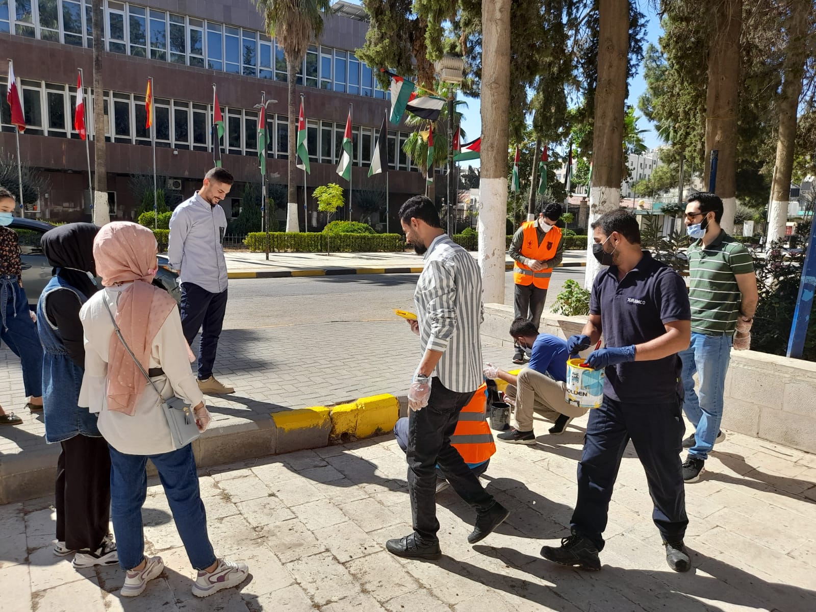 مركز تنمية وخدمة المجتمع في الجامعة الأردنية ينظم حملات تحضيرية لاستقبال الطلبة الجدد وعودة التعليم الوجاهي