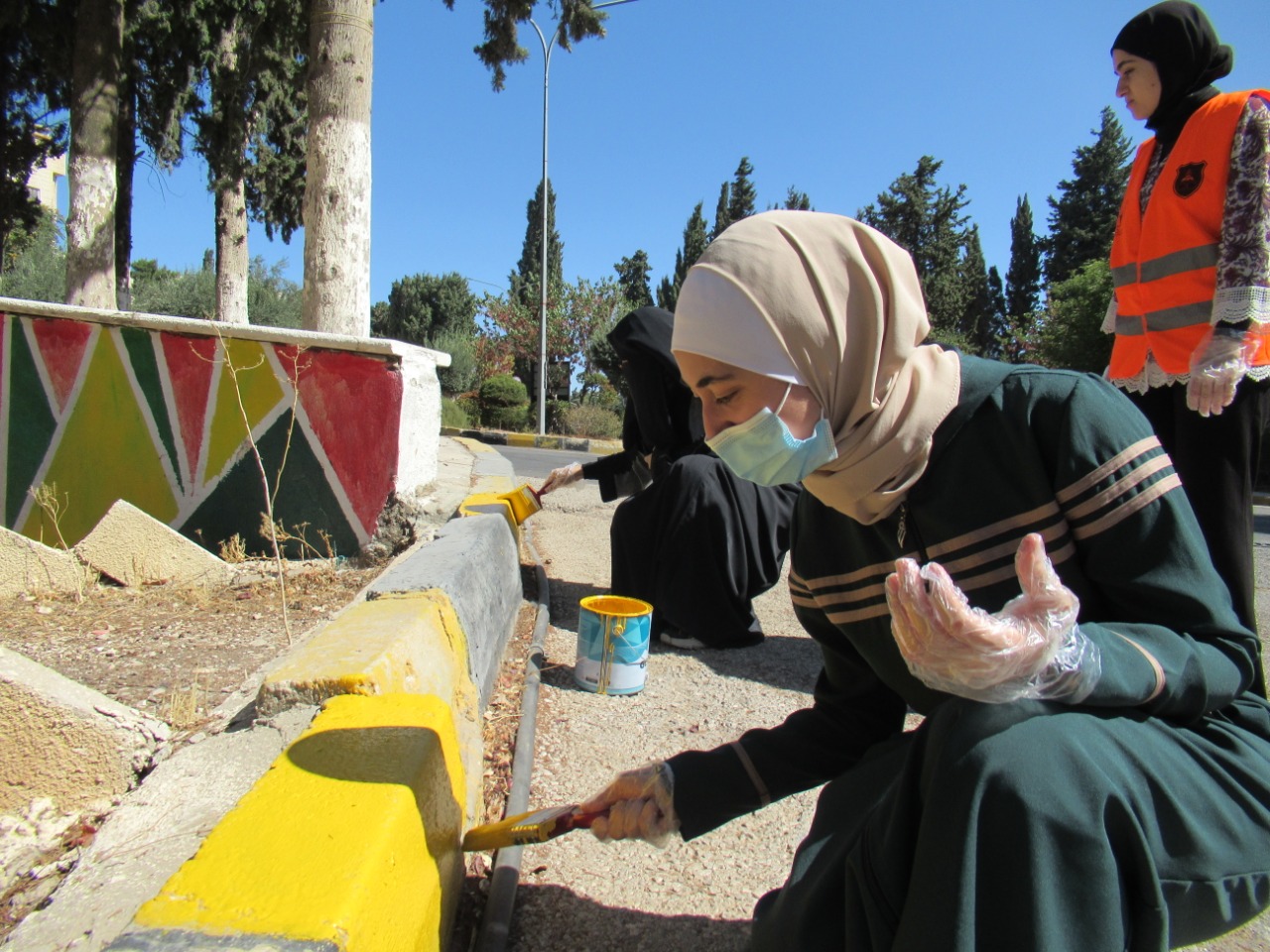 مركز تنمية وخدمة المجتمع في الجامعة الأردنية ينظم حملات تحضيرية لاستقبال الطلبة الجدد وعودة التعليم الوجاهي