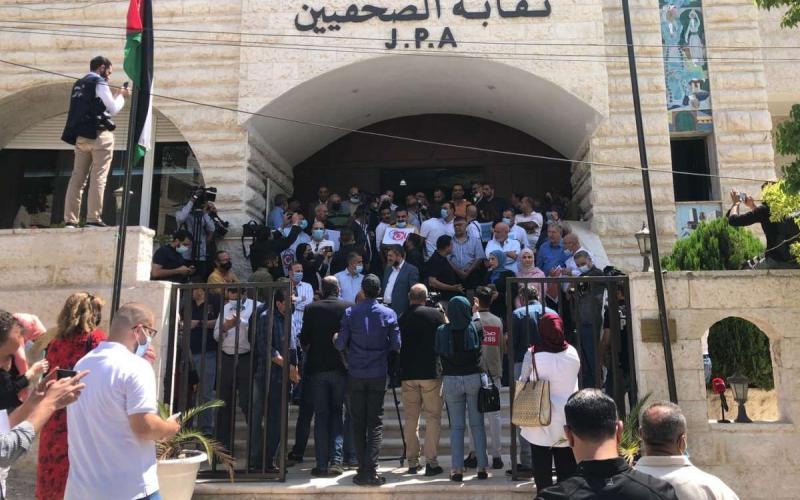 نقابة الصحفيين تبلغ محافظة العاصمة نية الصحفيين الاعتصام الاربعاء