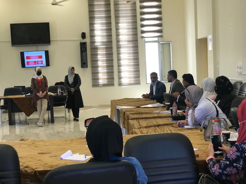 مركز شباب الحمراء ينفذ ورشة عمل بعنوان التوجيهات الملكية السامية في عيون الشباب 