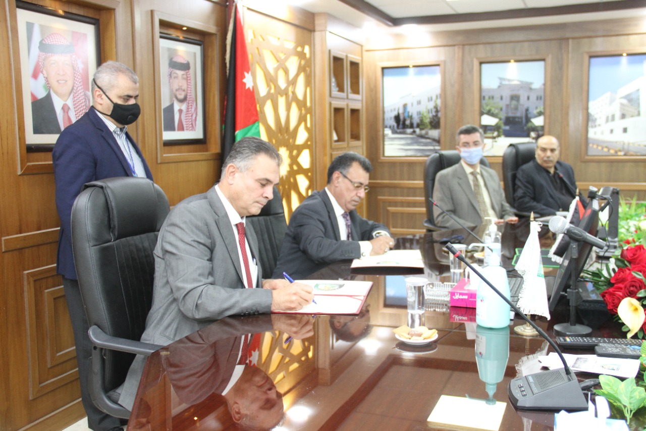 اتفاقية تعاون بين جامعة البلقاء التطبيقية ودائرة الإحصاءات العامة 