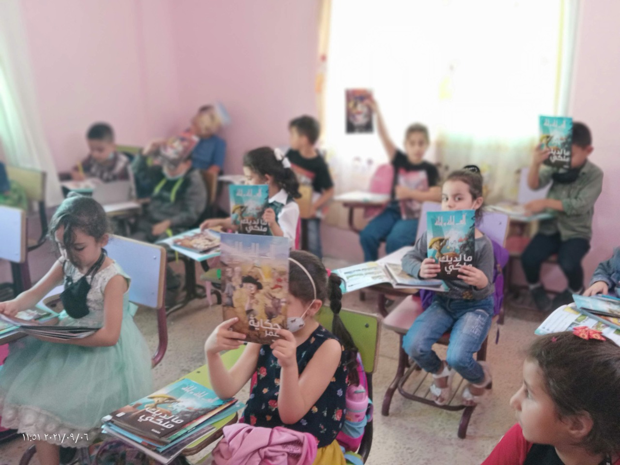 جمعية التكافل الخيرية تنفذ مبادرة بالعلم والإيمان نبني الأوطان 
