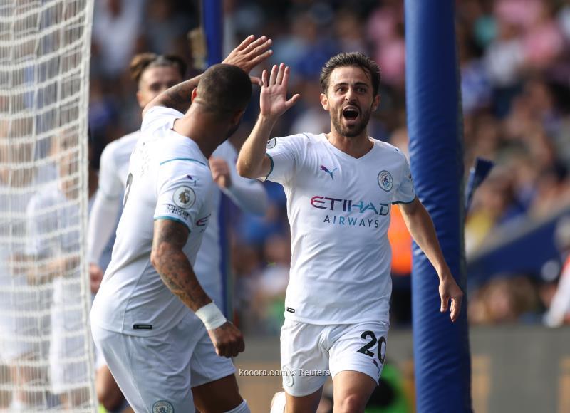 لدغة برناردو سيلفا تعبر بالسيتي فخ ليستر