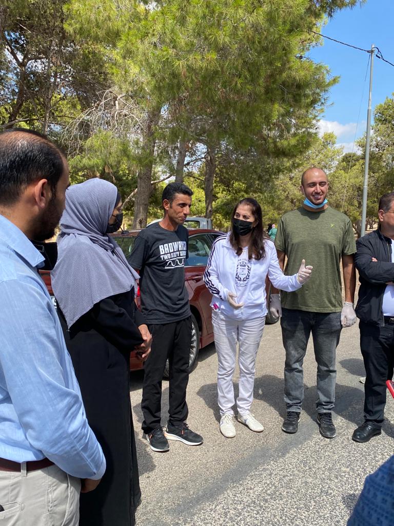 جائزة الحسن للشباب تنفذ حملة لتنظيف غابة سيل حسبان