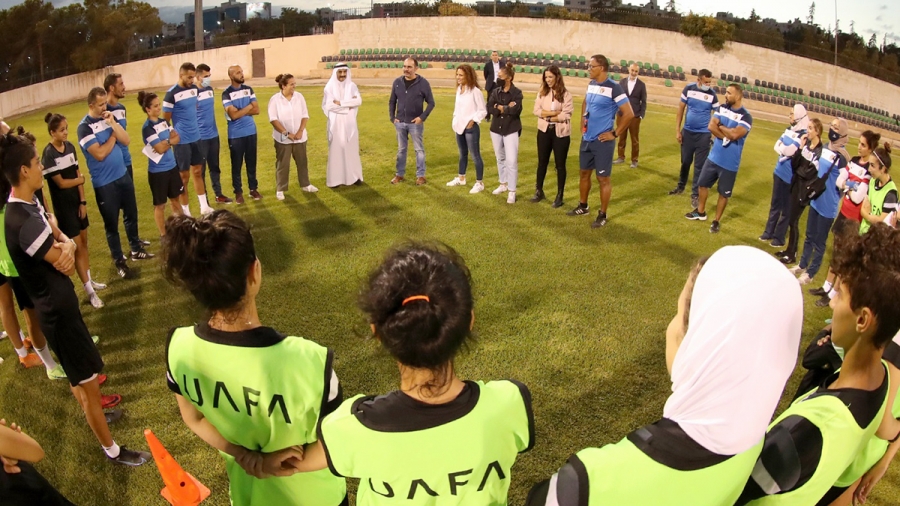 الأمير علي يطمئن على استعدادات منتخب السيدات للتصفيات الآسيوية