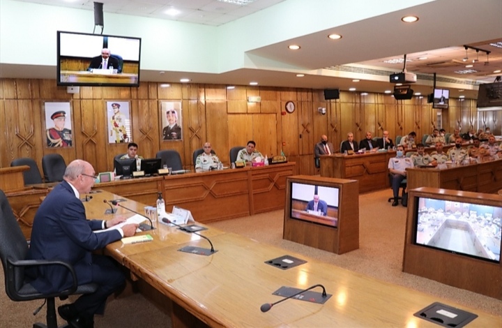 رئيس مجلس الأعيان يحاضر في كلية الدفاع الوطني الملكية الأردنية