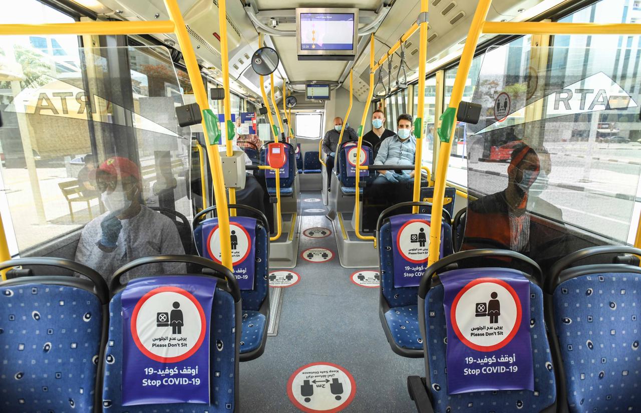 أكثر من 1.3 مليون راكب استخدموا وسائل النقل الجماعي والتنقل المشترك ومركبات الأجرة في يوم واحد