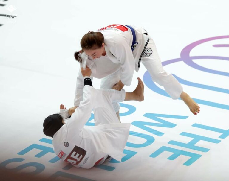 الأردنيتان قبج وقاقيش إلى نهائي بطولة آسيا للجوجيتسو صور