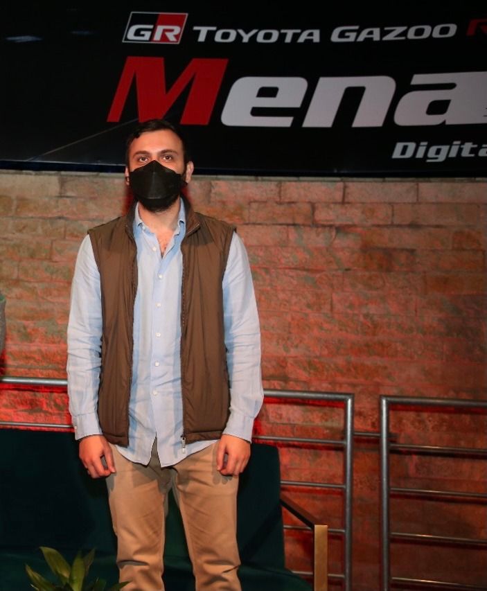 سامي جو أبي نخلة بطل كأس تويوتا جازو للسباقات الرقمية في الشرق الأوسط وشمال أفريقيا في دورته الأولى 