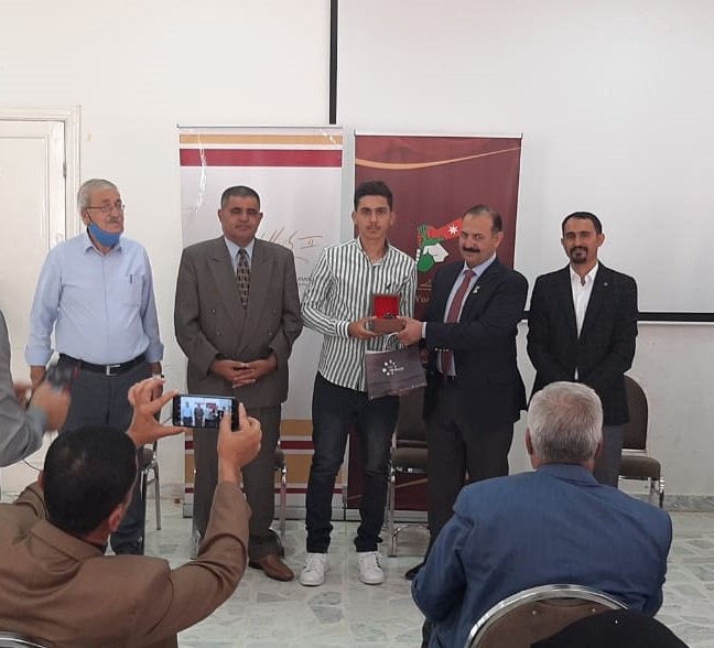 الماضي يرعى احتفال هيئة شباب كلنا الاردن بتكريم اوائل الثانوية العامة في مادبا