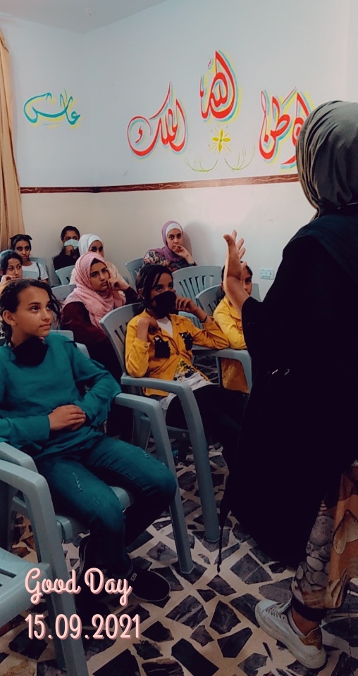 أنشطة ذات طابع نوعي في مركز شابات القصر وشابات راكين