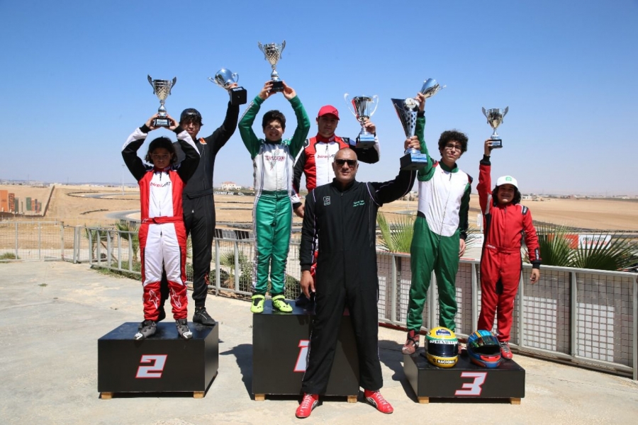 نتائج سباق الكارتينغ الثاني والثالث (أسماء)