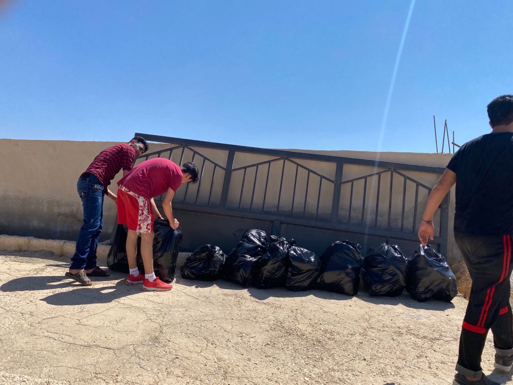 بلدية حوشا الجديدة تشارك بفعاليات الحملة الوطنية للنظافة بسواعدنا .. صور 