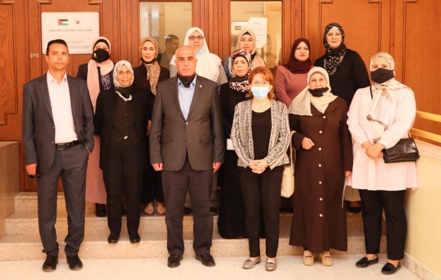 حفل اختتام برنامج التوجيه المكثف في جامعة الحسين بن طلال _ صور