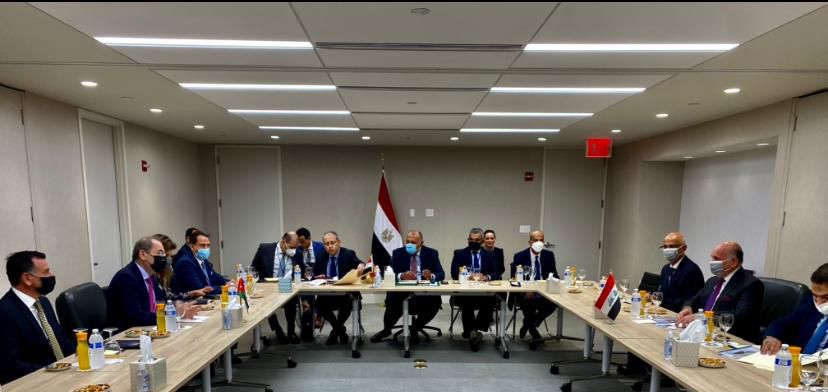 الصفدي يعقد اجتماعاً مع نظيريه العراقي والمصري ضمن إطار آلية التعاون الثلاثي ما بين البلدان الثلاثة 