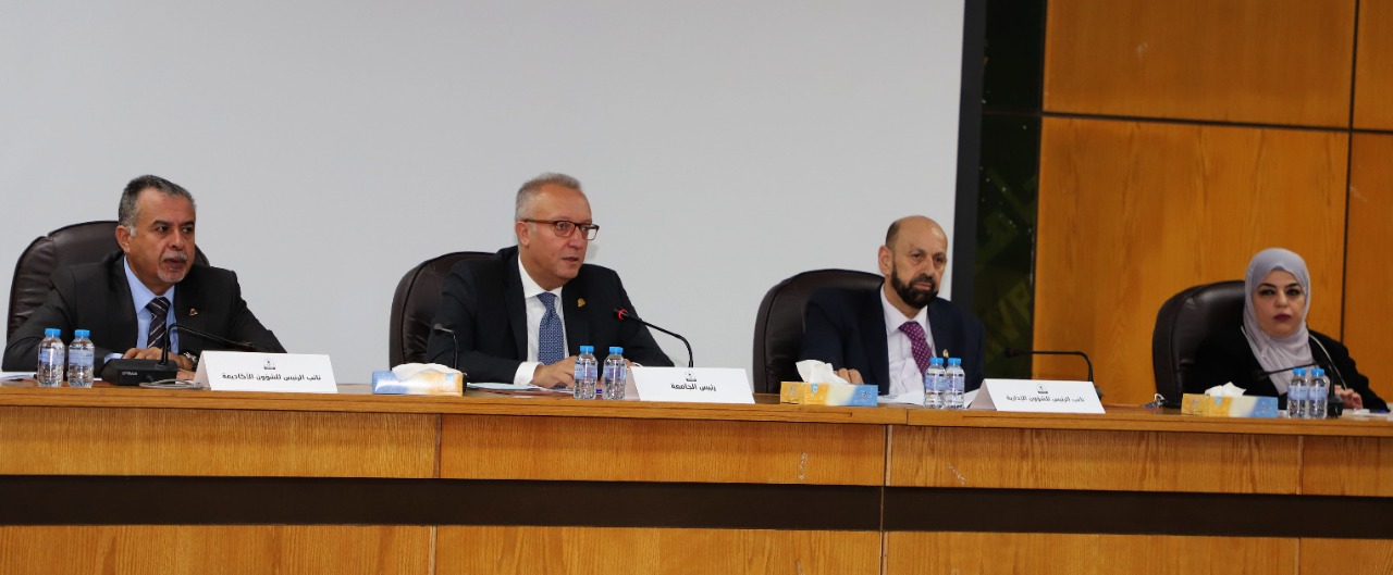 اليرموك تبحث خطتها للعودة الآمنة إلى الحرم الجامعي 