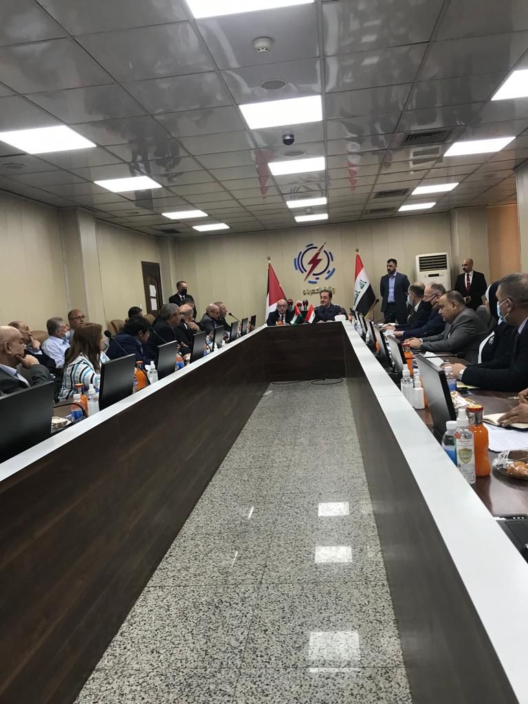 الوفد الاردني يختتم زيارته الى العراق بلقاء مع رئيس الهيئة الوطنية العراقية للاستثمار