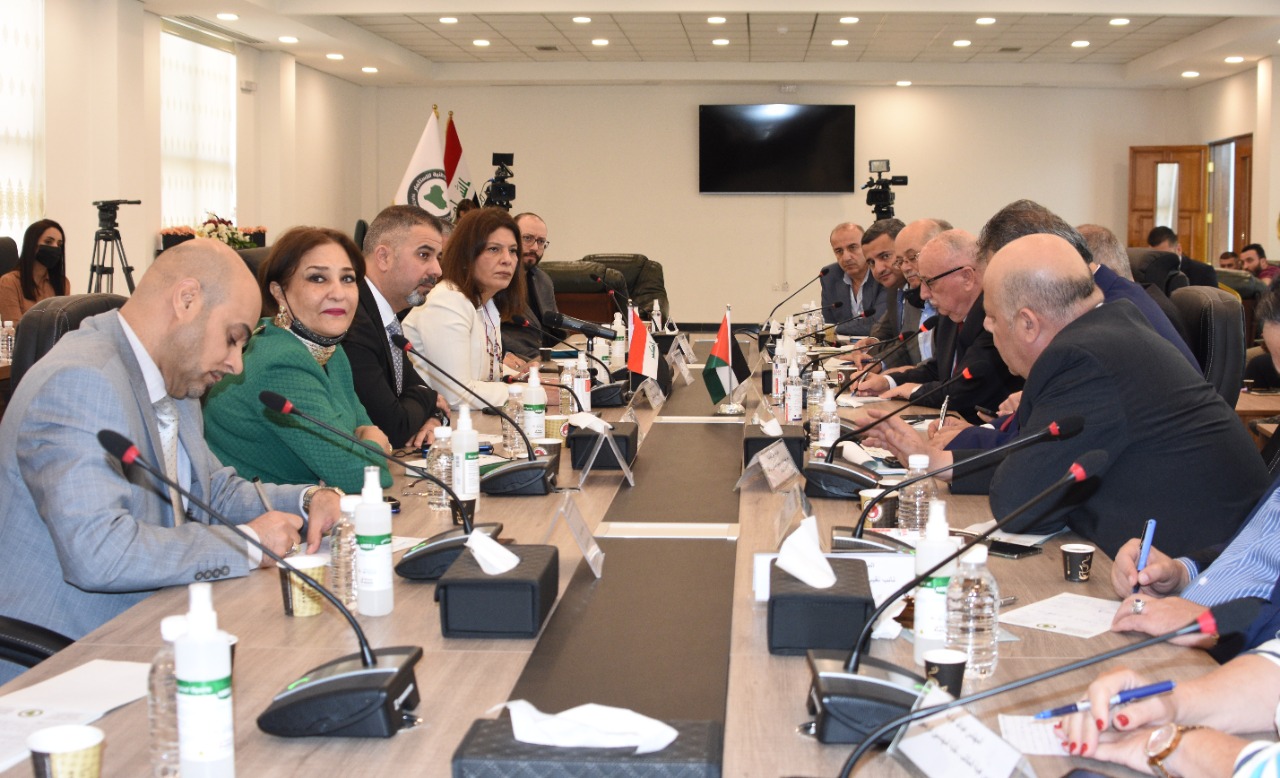 الوفد الاردني يختتم زيارته الى العراق بلقاء مع رئيس الهيئة الوطنية العراقية للاستثمار