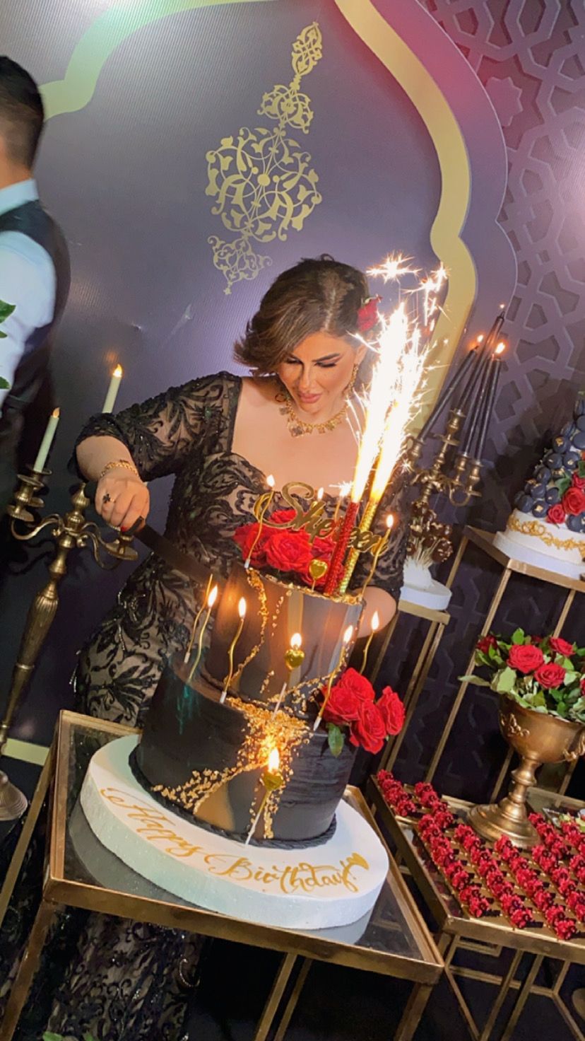 سيدة الاعمال الأردنية شيرين الدعجة تحتفل بعيد ميلادها