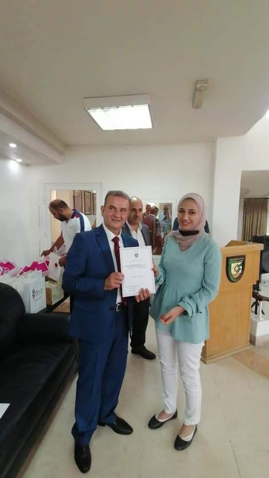 تكريم الناجحين في الثانوية العامة للعام 2021 من ابناء العاملين في جامعة البلقاء التطبيقية