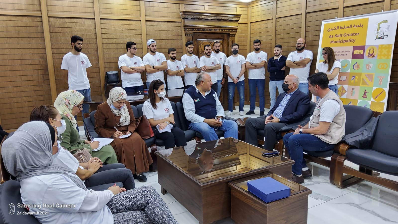 بلدية السلط و كاريتاس السلط تطلقان مبادرة لزراعة الأشجار في حديقة البقيع التابعة للبلدية