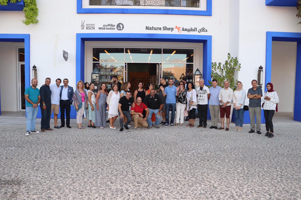 افتتاح دكان الطبيعة في أيلة العقبة  
