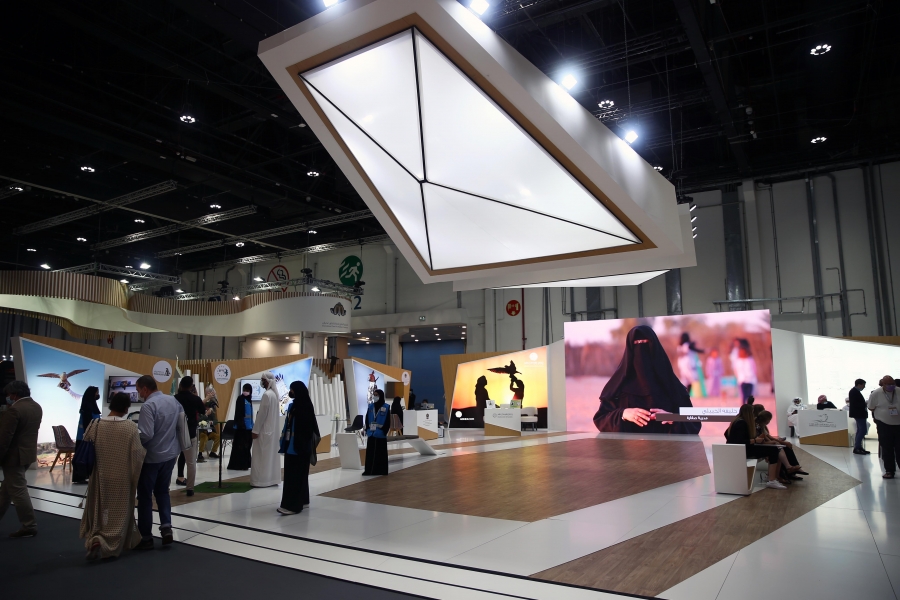 نادي صقاري الإمارات يستقطب المُهتمين بالصقور والسلوقي العربي