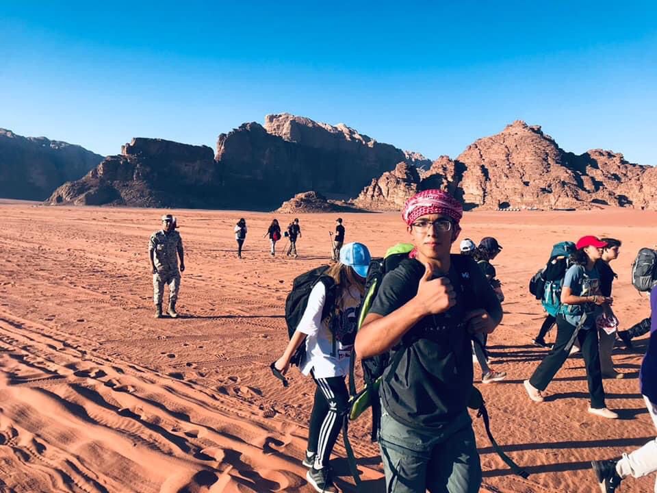 اختتام المخيم الشبابي لمشاركي جائزة الحسن للشباب في المستوى البرونزي من مدرسة البكالوريا - عمان 