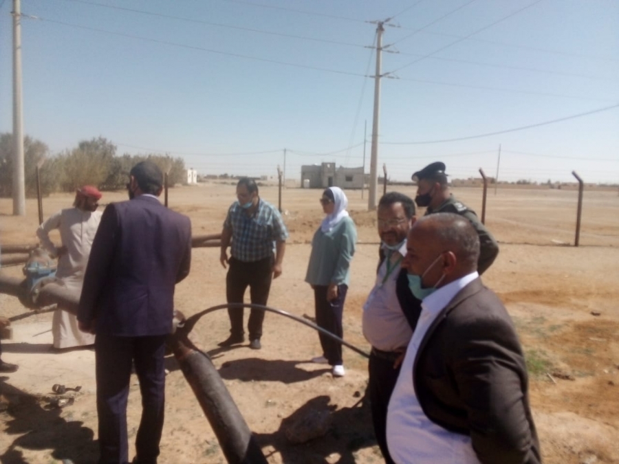 كريشان يتابع هاتفياً شكوى مواطني الجفرحول رائحة الكبريت المنبعثة من أحد آبار المياه غير العاملة