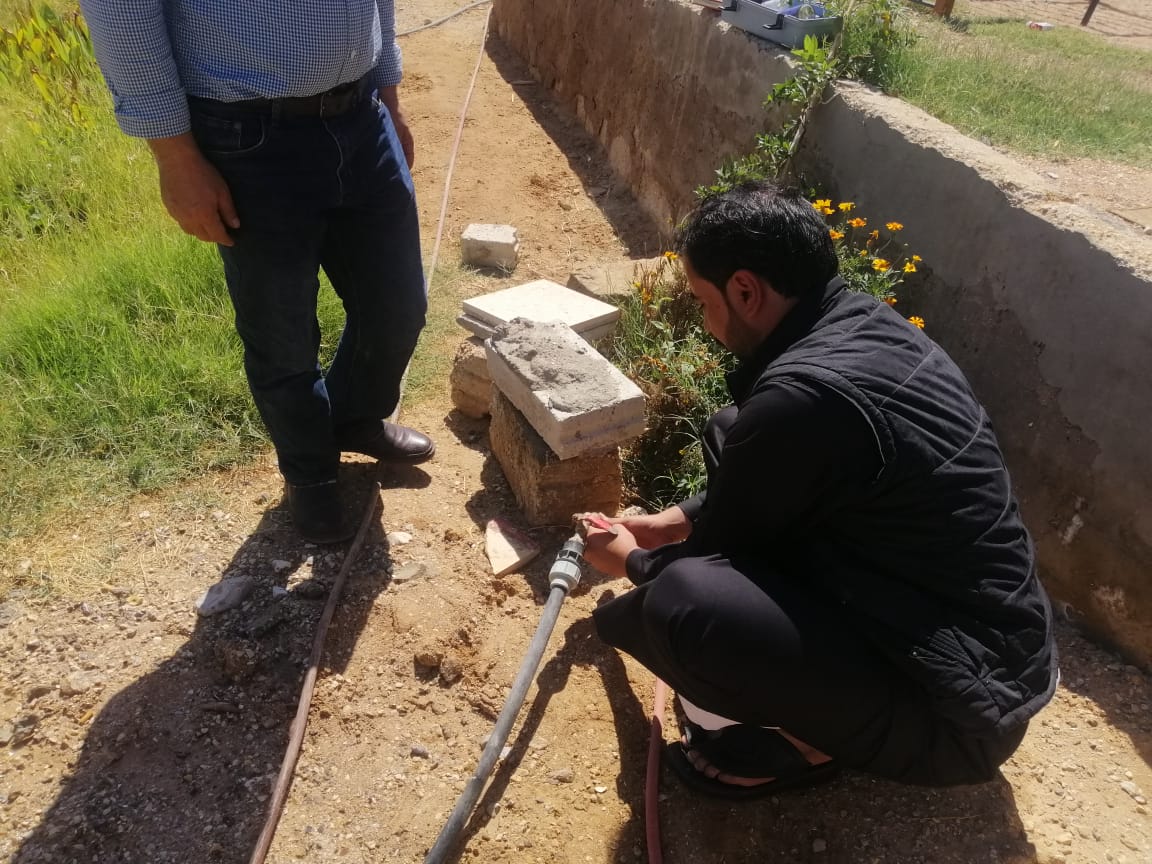  كريشان يتابع هاتفياً شكوى مواطني الجفرحول رائحة الكبريت المنبعثة من أحد آبار المياه غير العاملة