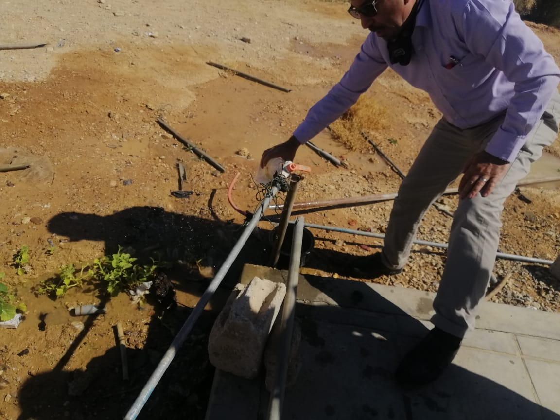  كريشان يتابع هاتفياً شكوى مواطني الجفرحول رائحة الكبريت المنبعثة من أحد آبار المياه غير العاملة