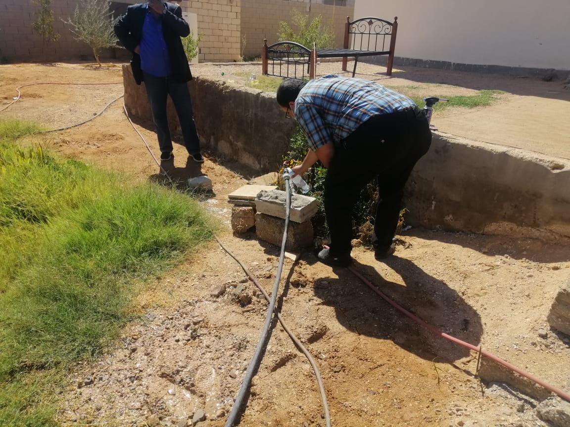  كريشان يتابع هاتفياً شكوى مواطني الجفرحول رائحة الكبريت المنبعثة من أحد آبار المياه غير العاملة