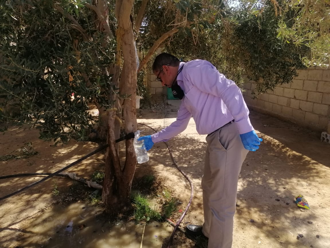  كريشان يتابع هاتفياً شكوى مواطني الجفرحول رائحة الكبريت المنبعثة من أحد آبار المياه غير العاملة