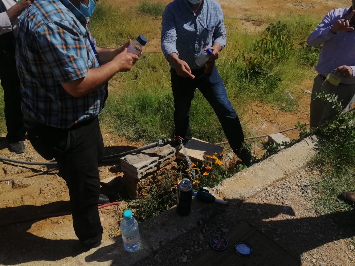  كريشان يتابع هاتفياً شكوى مواطني الجفرحول رائحة الكبريت المنبعثة من أحد آبار المياه غير العاملة