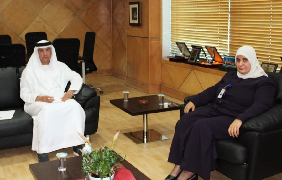 الزهير تلتقي السفير الإماراتيّ في عمّان