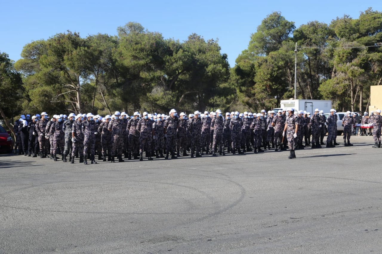 مديرية الأمن العام تطلق الحملة الوطنية لحماية البيئة بيئتنا ... رئتنا .. صور 