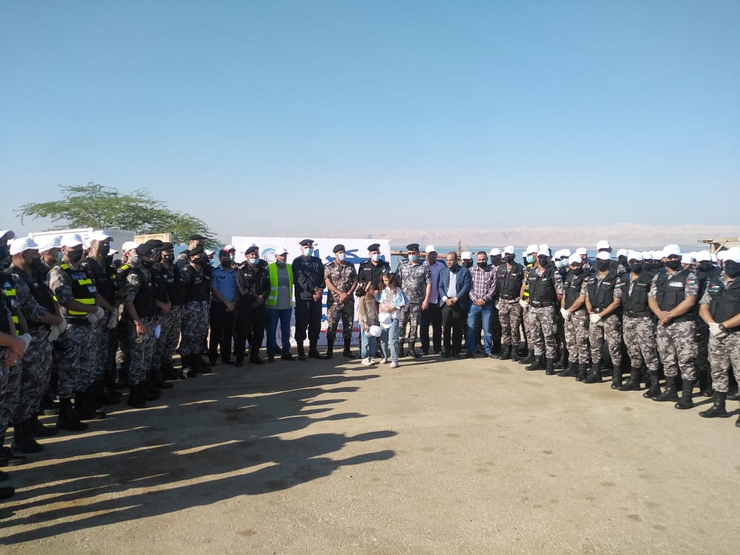 مديرية الأمن العام تطلق الحملة الوطنية لحماية البيئة بيئتنا ... رئتنا .. صور 