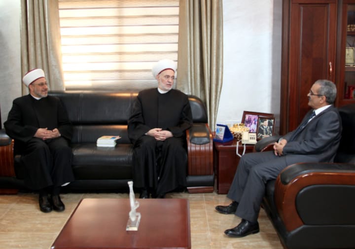 وفد من جامعة بلاد الشام يزور جامعة آل البيت