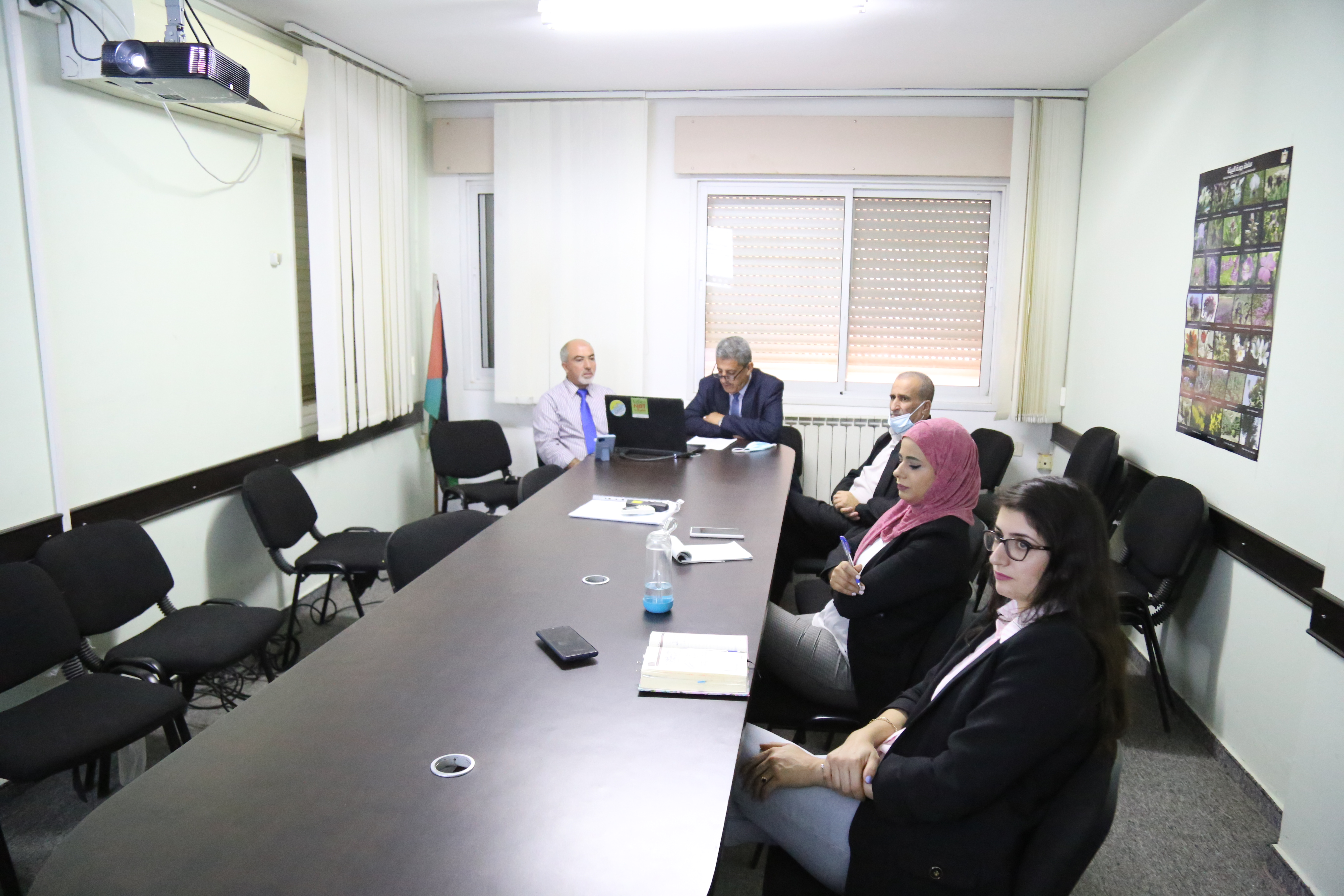 المطور يترأس الاجتماع السادس للجنة الوطنية لتغير المناخ  فلسطين