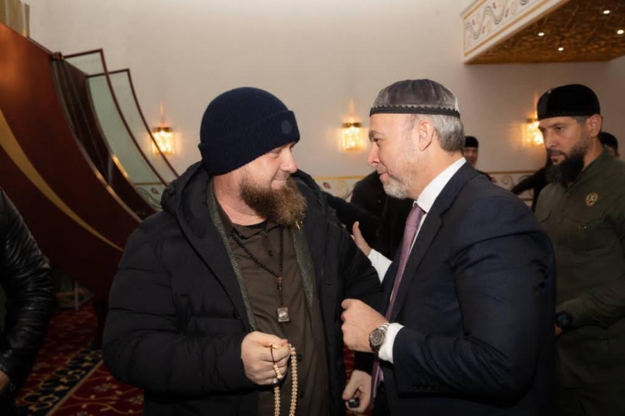 بولاد يُشارك بحفل تنصيب الرئيس الشيشاني