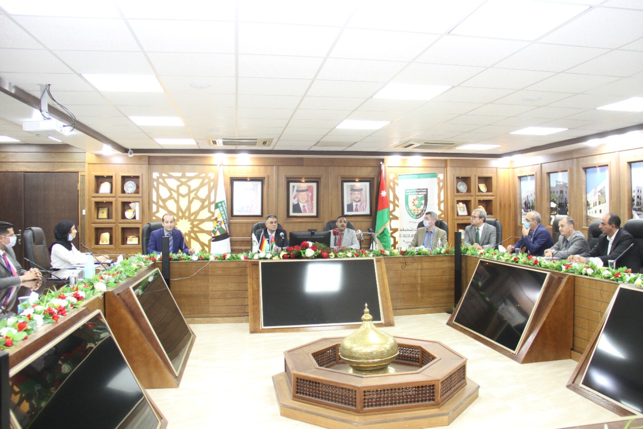 البلقاء التطبيقية والمؤسسة الالمانية للموارد البشرية توقعان مذكرة تفاهم في مجال التشغيل 