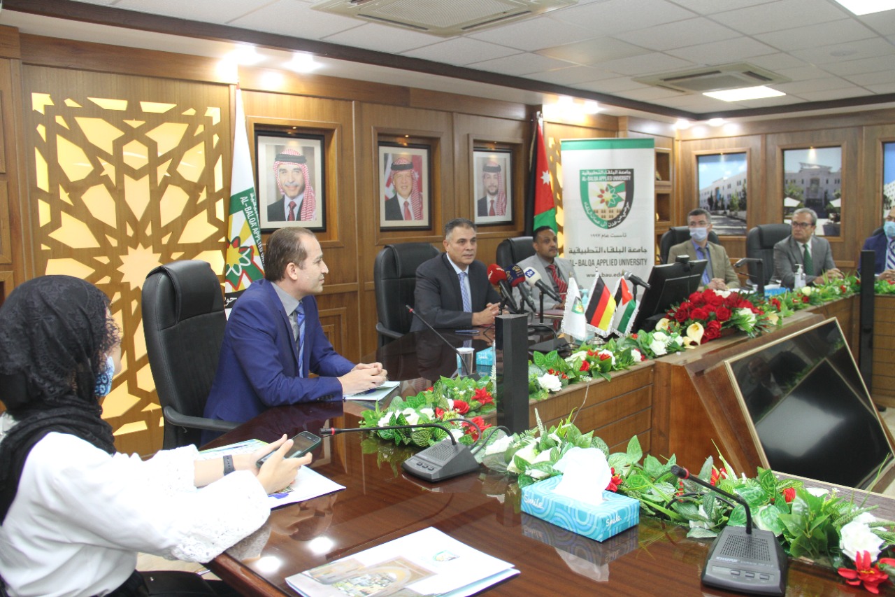البلقاء التطبيقية والمؤسسة الالمانية للموارد البشرية توقعان مذكرة تفاهم في مجال التشغيل 