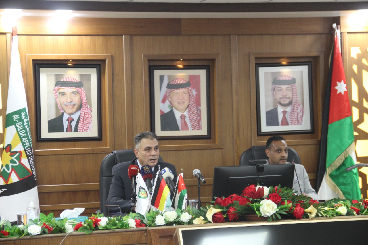 البلقاء التطبيقية والمؤسسة الالمانية للموارد البشرية توقعان مذكرة تفاهم في مجال التشغيل 