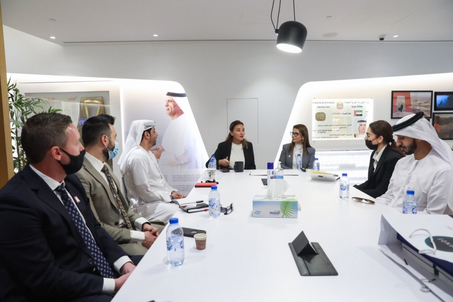 تریندز  والمكتب الإعلامي لحكومة رأس  الخیمة یبحثان آفاق التعاون المشترك